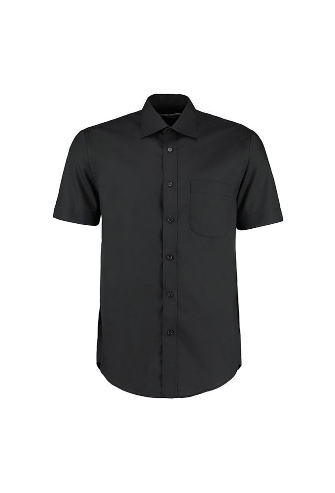 KK102 Short Sleeved Business Shirt (Collar Size 14.5 To 19.0) 4 COLOURS