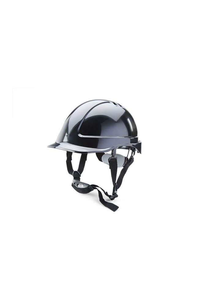 BBSHRPBL Black B-Brand Short Peak Helmet (OneSize)