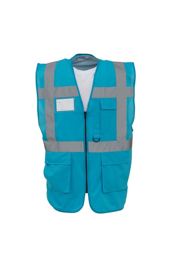 YK002  Executive Hivis Waistcoat (Small to 3XLarge) 25 COLOURS