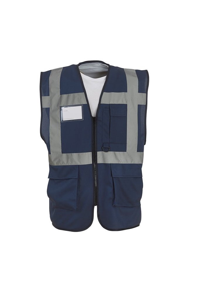 YK002  Executive Hivis Waistcoat (Small to 3XLarge) 25 COLOURS