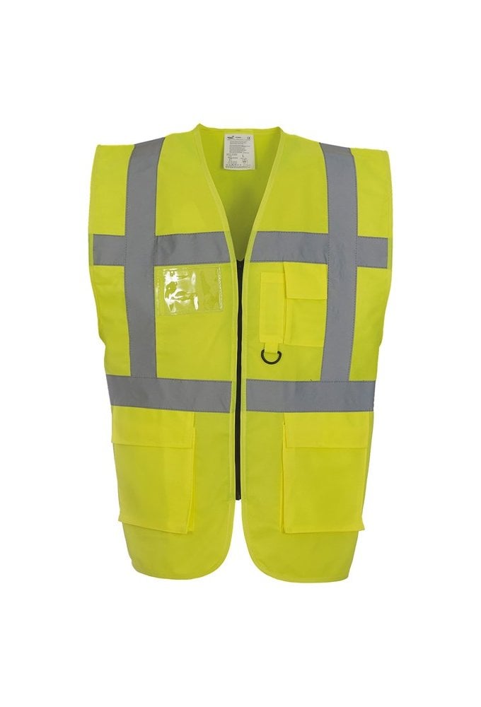 YK002  Executive Hivis Waistcoat (Small to 3XLarge) 25 COLOURS