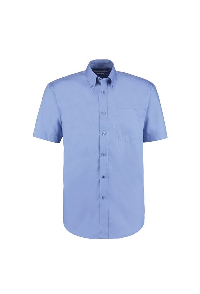 KK109 Corporate Oxford Short Sleeved Shirt  (Collar Size 14.5" To 19.5") 10 COLOURS