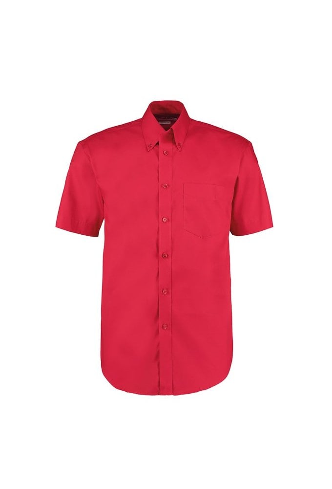 KK109 Corporate Oxford Short Sleeved Shirt  (Collar Size 14.5" To 19.5") 10 COLOURS