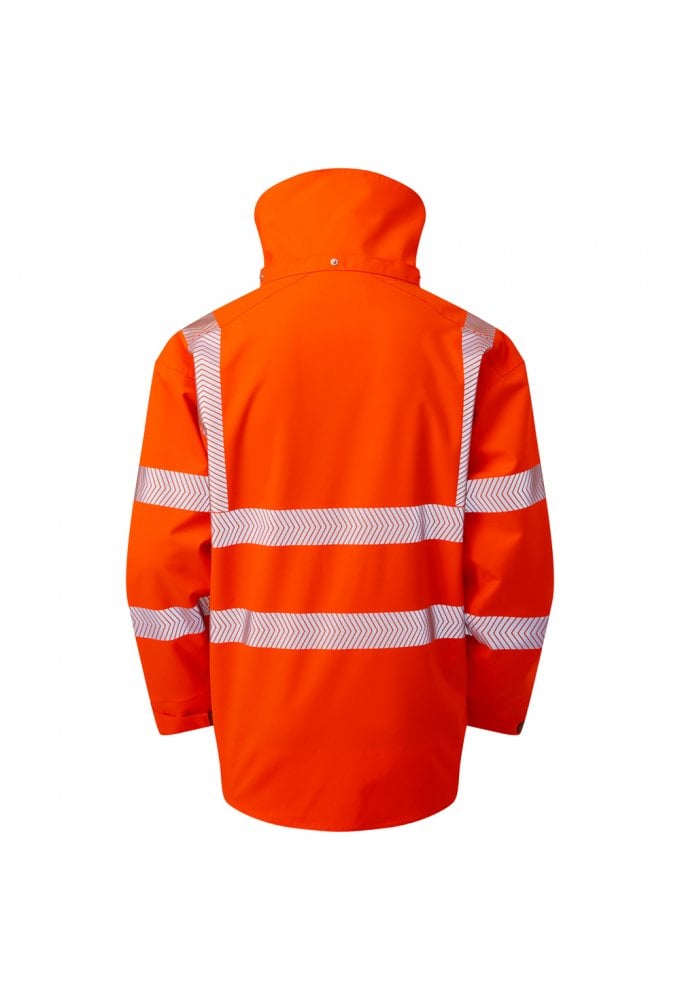 J05 Dartmoor ISO 20471 Class 3 EcoViz 10K Breathable Bomber Jacket Orange (SMALL-6XL)
