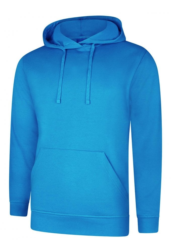 UC509 DELUXE HOODED SWEATSHIRT (XSMALL TO 5XLARGE) 25 COLOURS