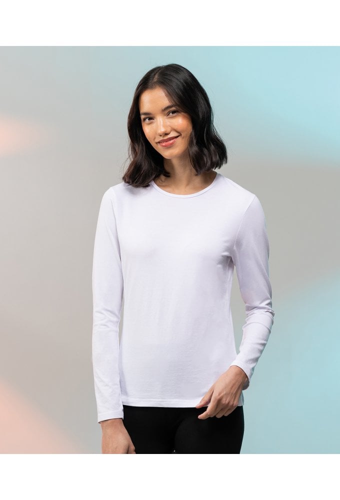 SK124 - Women's feel good long sleeved stretch t-shirt