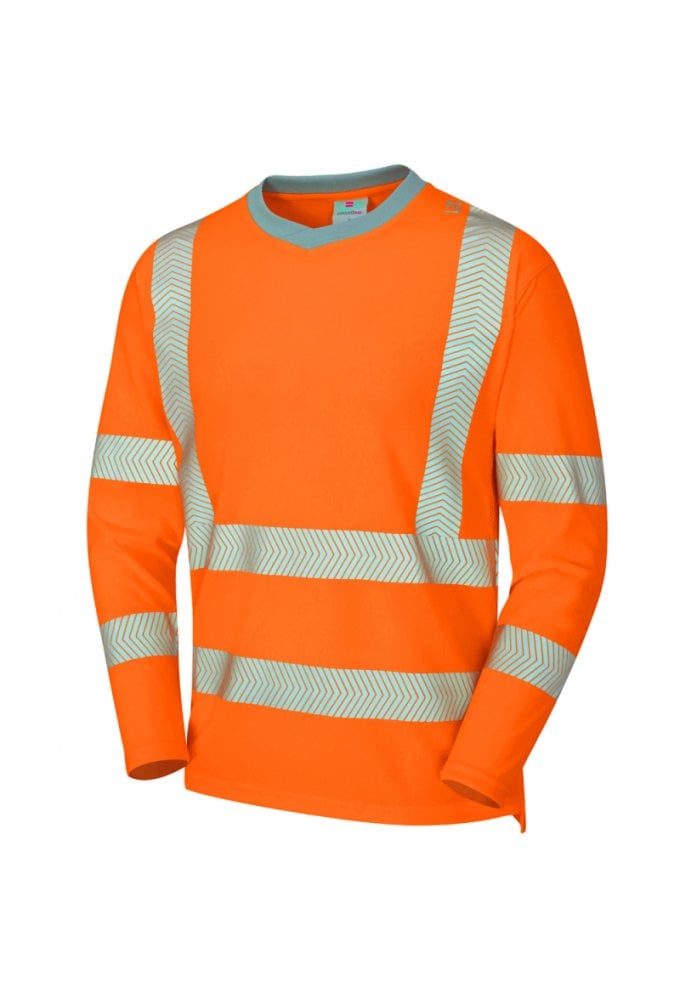 TO8OR Class 3 Coolviz Plus Sleeved T-Shirt Orange (Small to 6XLarge) RIS 3279 TOM
