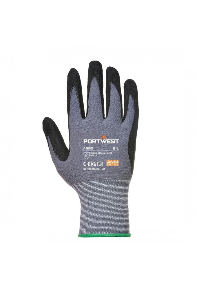 A350 - Portwest DermiFlex Glove Size 8 to 12 (PACK SIZE 12 PAIRS)