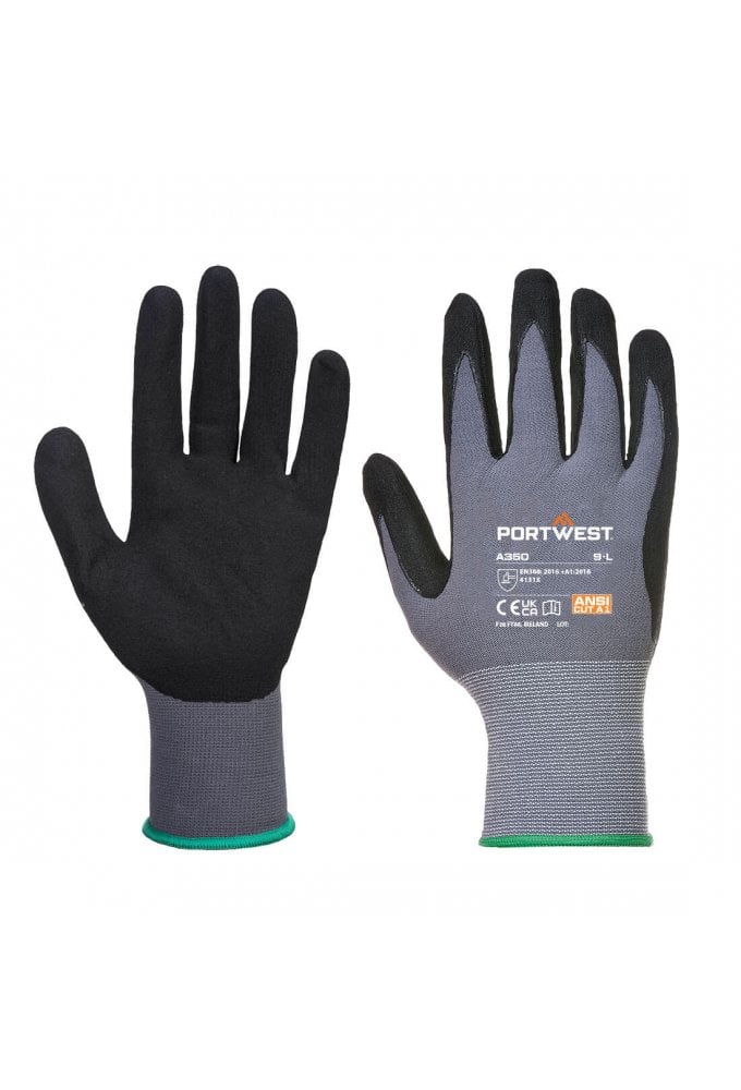 A350 - Portwest DermiFlex Glove Size 8 to 12 (PACK SIZE 12 PAIRS)