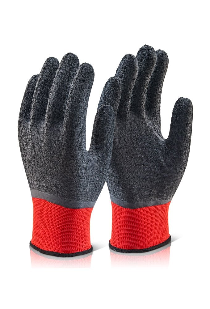 MP4FC Beeswift Fully Coated Poly Glove  (Size 8 to 9 )