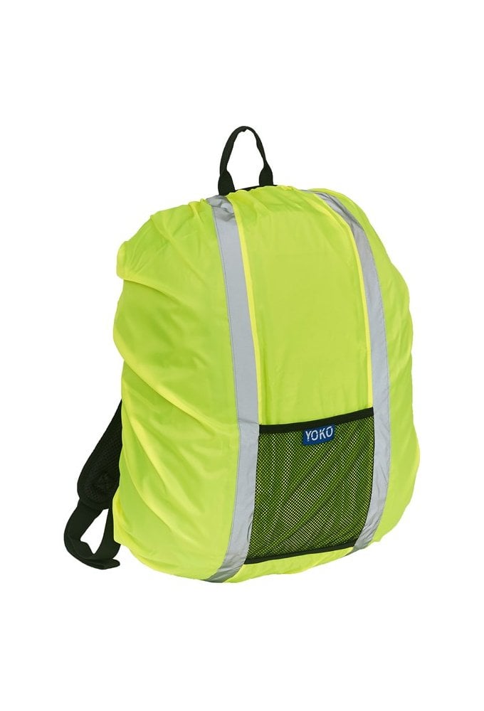 YK152 Hi-vis rucksack cover To Fit Most 20 -25 litre bags