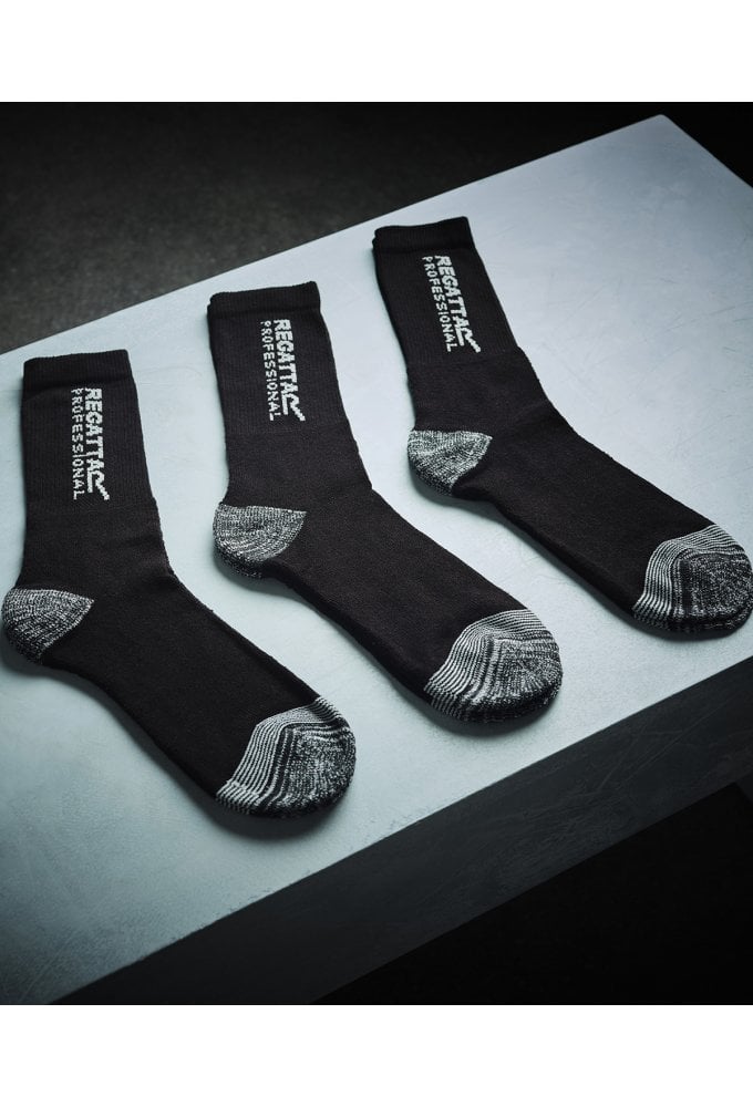 RG287 Regatta Professional Work Socks (Pack of 3 ) size 6 to 11