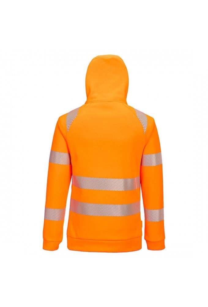 Portwest DX482 DX4 Hi-Vis 1/4 Zip Hoodie Size Small-5XL (2 COLOURS)