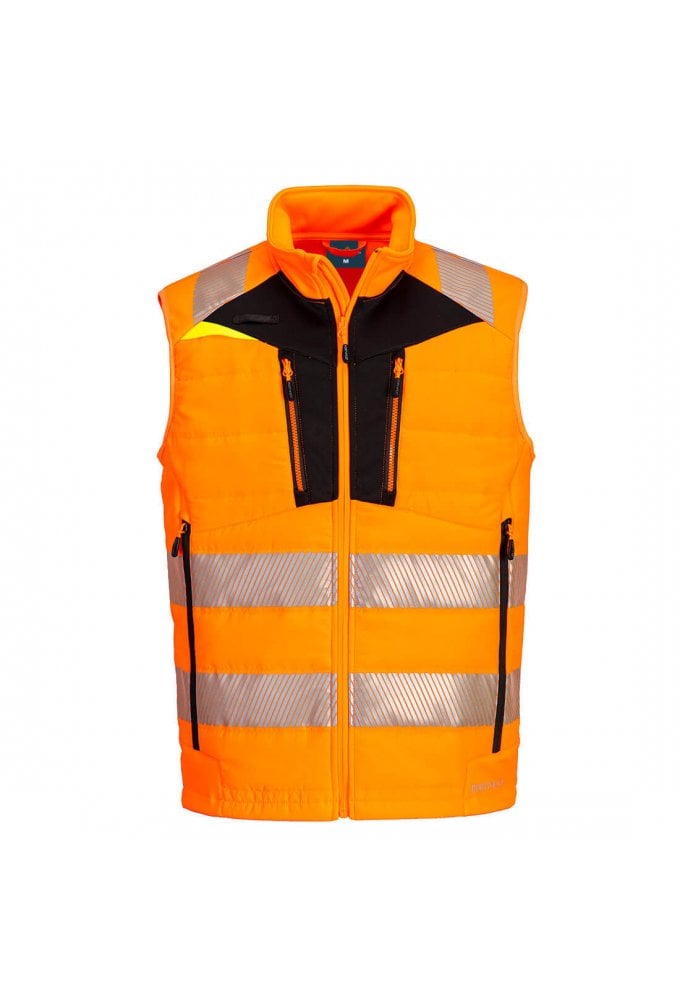 Portwest DX479 - DX4 Hi-Vis Hybrid Baffle Bodywarmer Size Small-4XL (2 COLOURS)