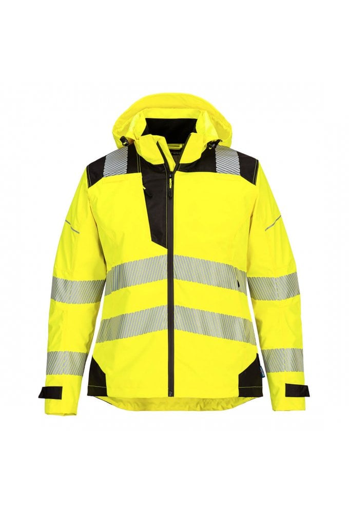 Portwest PW389 - PW3 Hi-Vis Women's Rain Jacket Size Small-2XL (2 COLOURS)