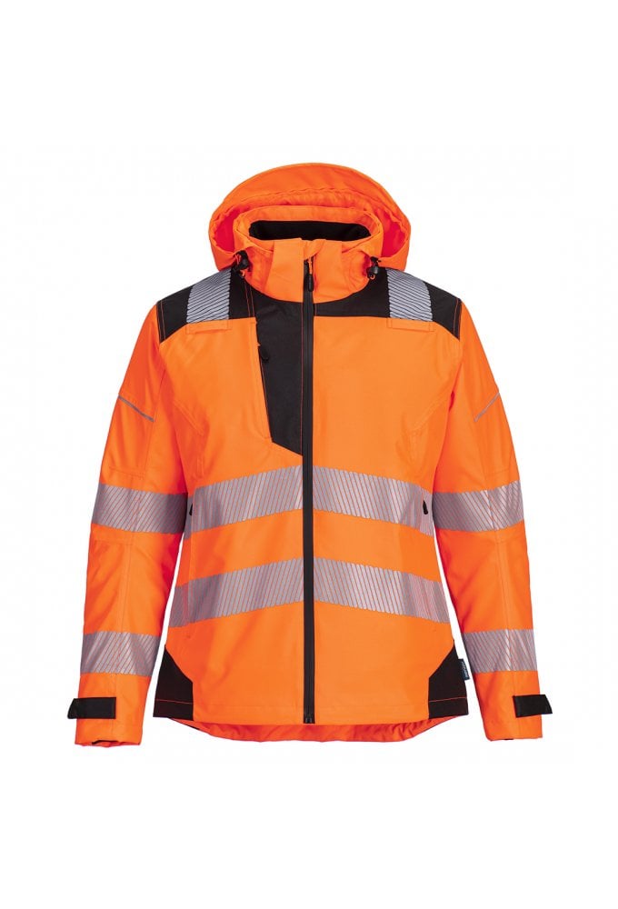 Portwest PW389 - PW3 Hi-Vis Women's Rain Jacket Size Small-2XL (2 COLOURS)