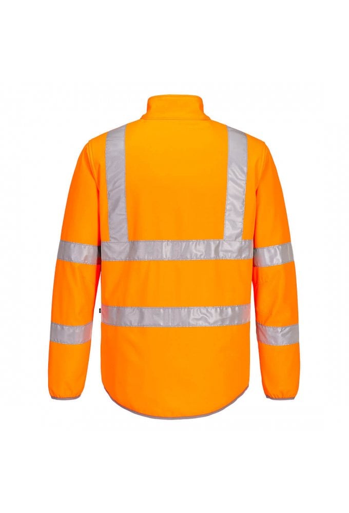 Portwest EC24 - Eco Hi-Vis Softshell (2Layer) Size Small-4XL (2 COLOURS)