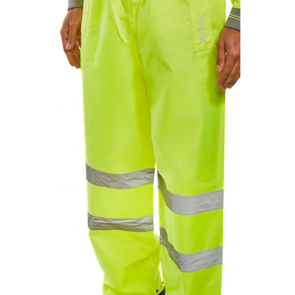 TENSY Beeswift Hi Visibility Overtrousers (Small To 4XL) 2 COLOURS