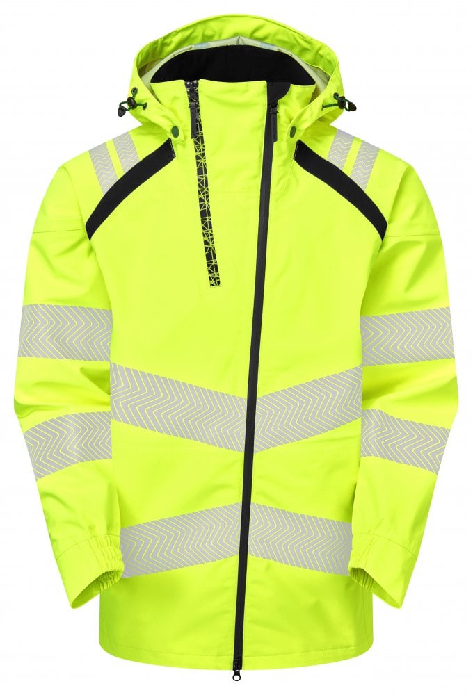 LFE909-YEL Pulsar PULSAR® LIFE Men's Shell Jacket Yellow Size Small-6XL