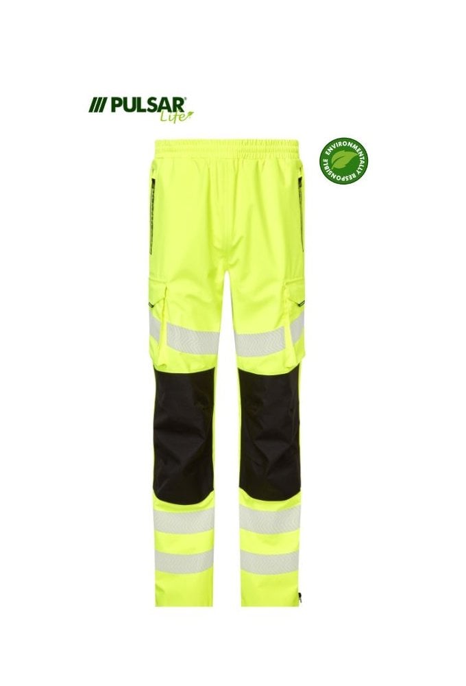 LFE906-YEL Pulsar PULSAR® LIFE Overtrouser Yellow/Black Size Small-6XL (Short, Reg and Tall Length)