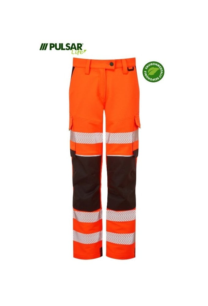 LFE922-ORG Pulsar PULSAR® LIFE Men's Stretch Combat Trouser Orange Size 28-54 Waist (Short, Reg and Tall Leg) RIS-3279