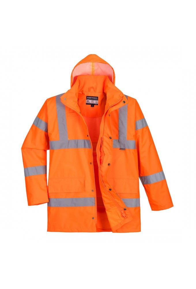 RT60 Hi-Vis Breathable Jacket (Class 3) (Small To 3XL) 2 COLOURS RIS 3279 TOM Issue 2 (Orange Only)
