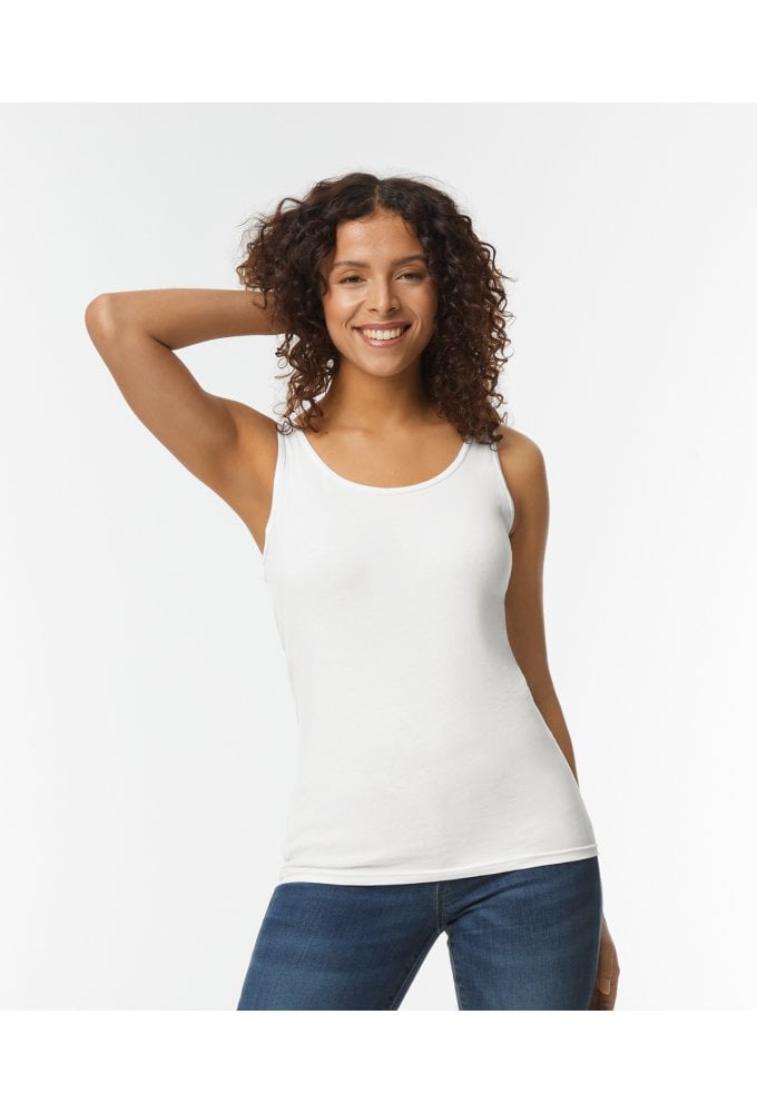 GD077 Softstyle Womens Tank Top (Small To 2XL) 6 COLOURS