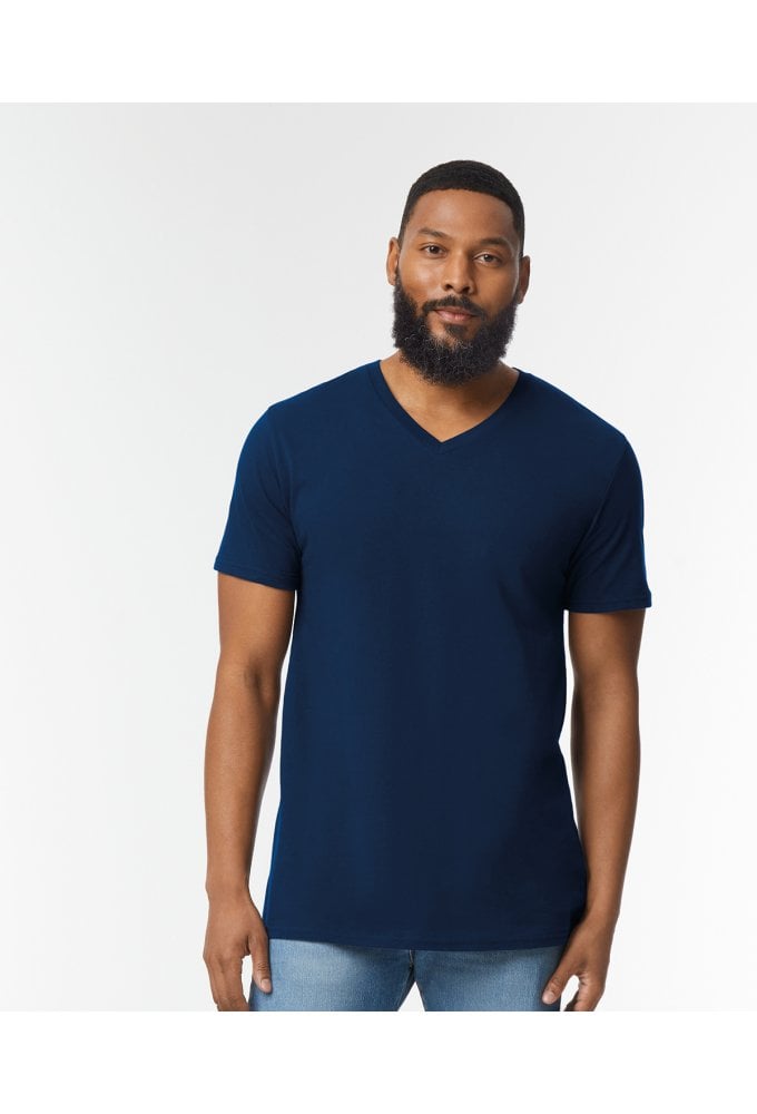 GD010 Softstyle V-neck T-shirt (Small To 2XL) 8 COLOURS