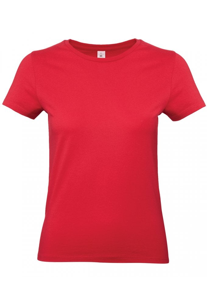 B&C cOLLECTION #E190 /women Ringspun T-Shirt sizes 8-20 (6 COLOURS)
