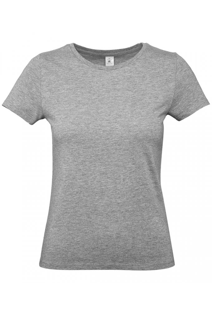 B&C cOLLECTION #E190 /women Ringspun T-Shirt sizes 8-20 (6 COLOURS)