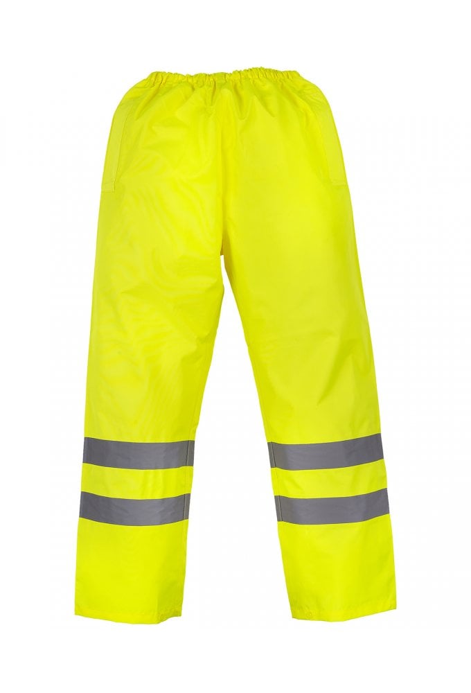Yoko Hi-vis waterproof overtrousers (HVS461) Size S-3XL (3 COLOURS)