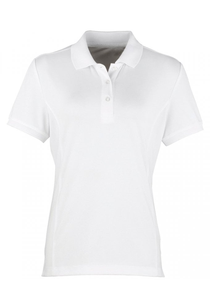 PR616 Premier  PR616 Women's Coolchecker® piquÃ© polo Size 8-18 (18 COLOURS)