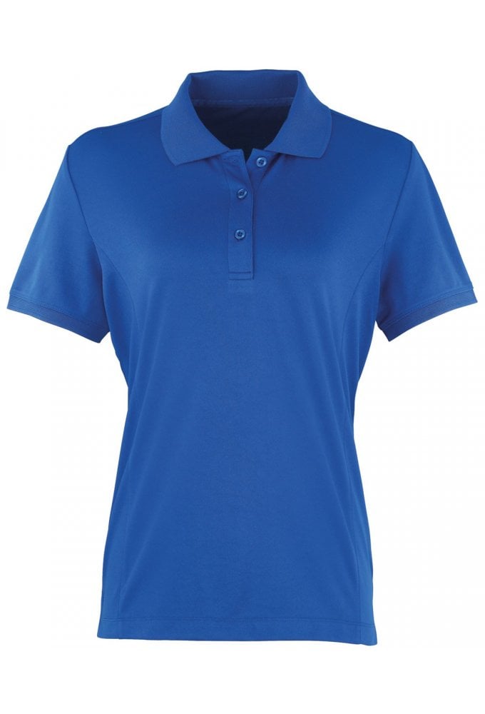 PR616 Premier  PR616 Women's Coolchecker® piquÃ© polo Size 8-18 (18 COLOURS)