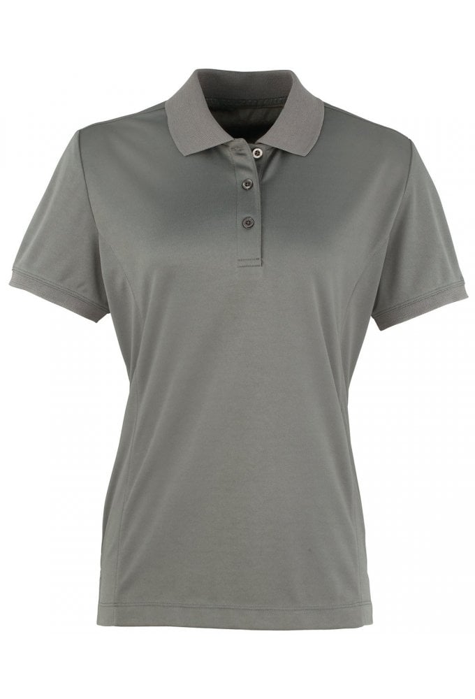 PR616 Premier  PR616 Women's Coolchecker® piquÃ© polo Size 8-18 (18 COLOURS)