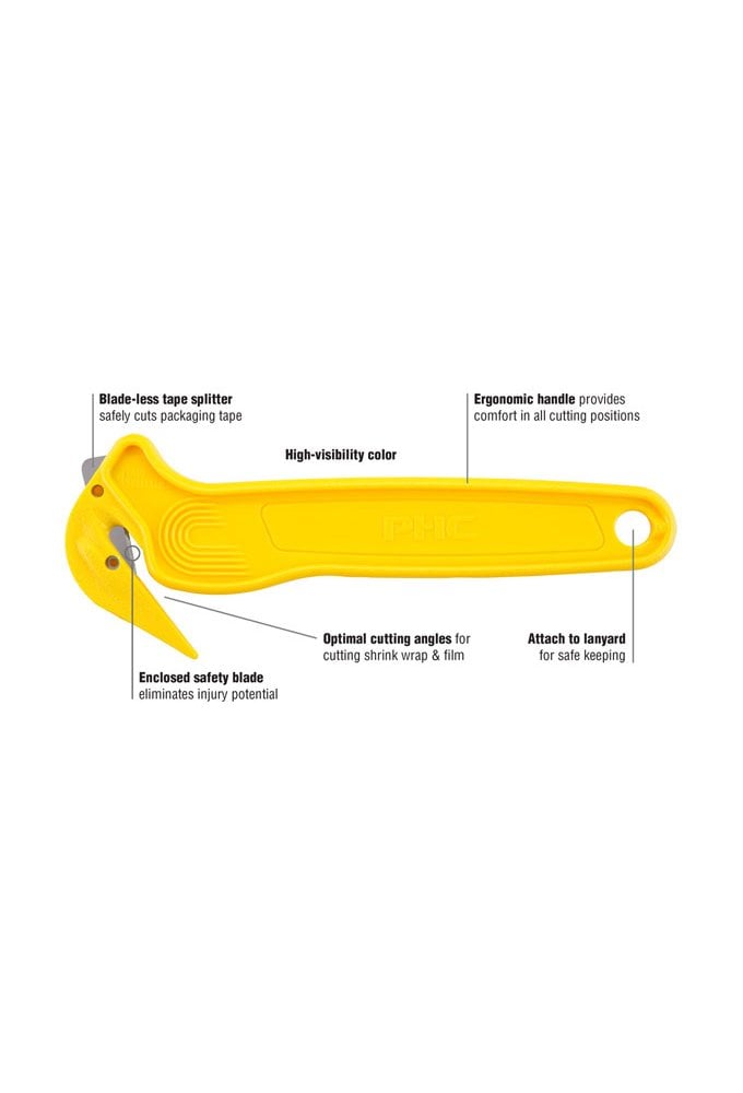 DISPOSABLE FILM CUTTERS YELLOW