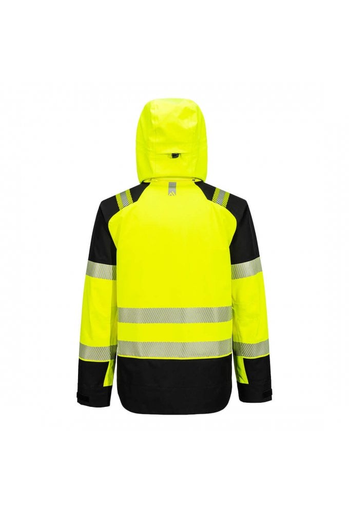 Portwest T161 - PW3 Hi-Vis Overhead Rain Jacket (3L) Sizes Small-4XL (2 COLOURS)