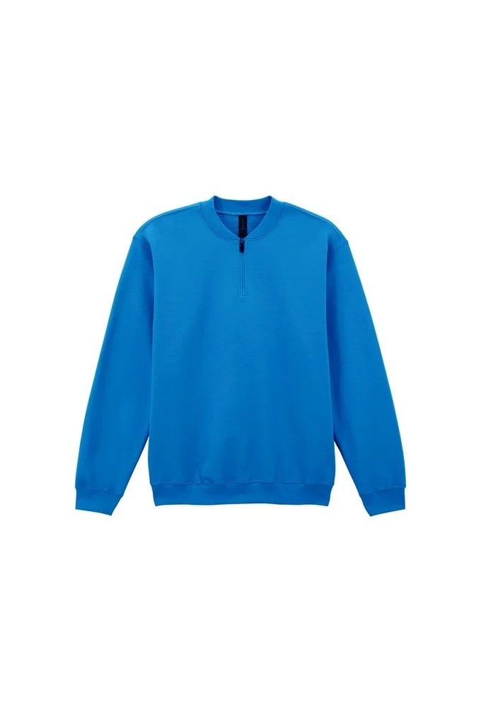 GD069 - Softstyle™ midweight adult fleece 1/4-zip sweatshirt