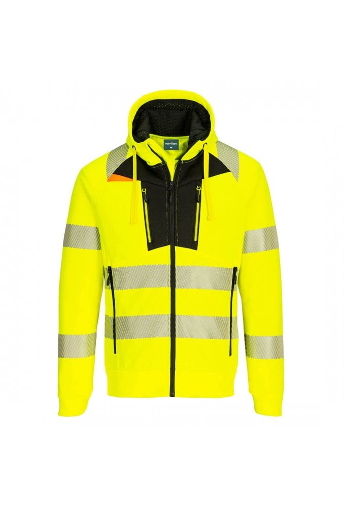 Portwest DX484 - DX4 Hi-Vis Zipped Hoodie Size Small-5XL (2 COLOURS)