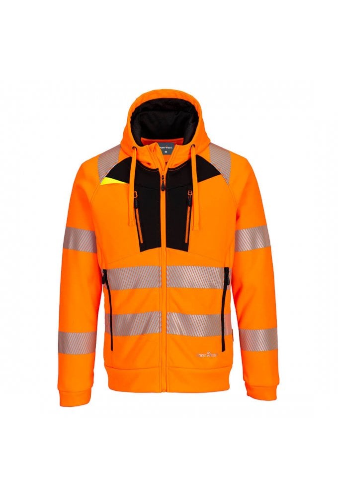Portwest DX484 - DX4 Hi-Vis Zipped Hoodie Size Small-5XL (2 COLOURS)