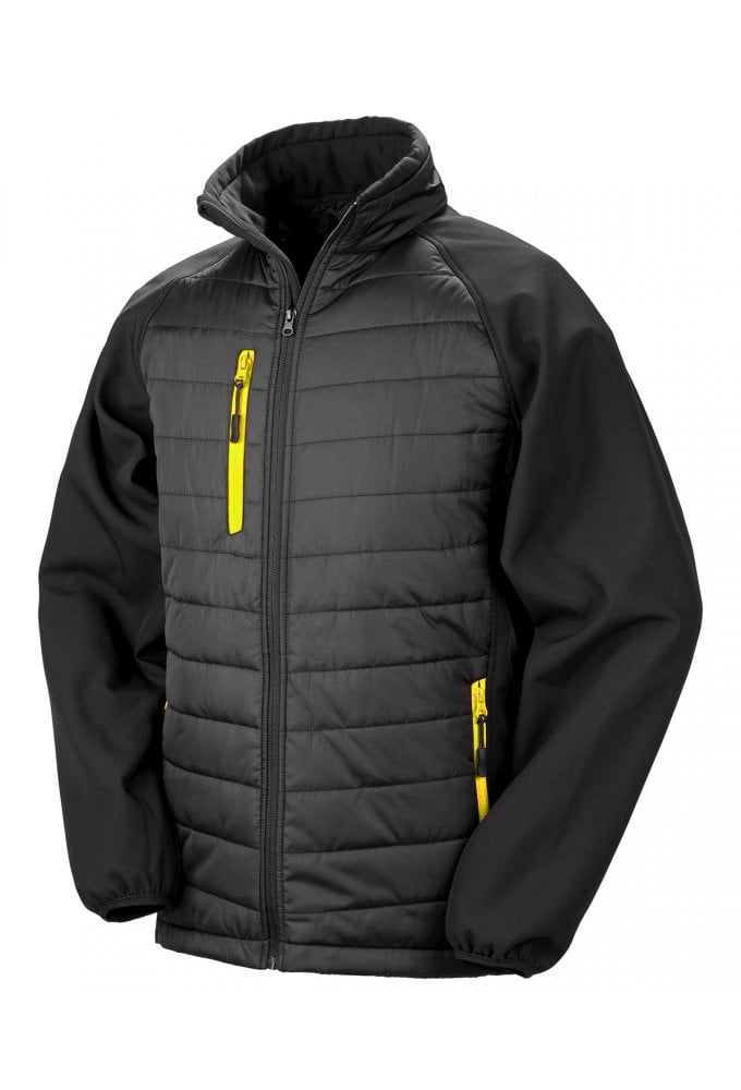 R237X result Compass Padded Softshell Jacket (Xsmall to 4XLarge) 12 COLOURS