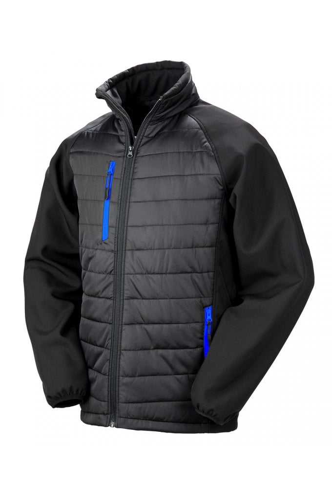R237X result Compass Padded Softshell Jacket (Xsmall to 4XLarge) 12 COLOURS