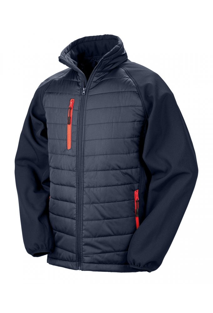 R237X result Compass Padded Softshell Jacket (Xsmall to 4XLarge) 12 COLOURS