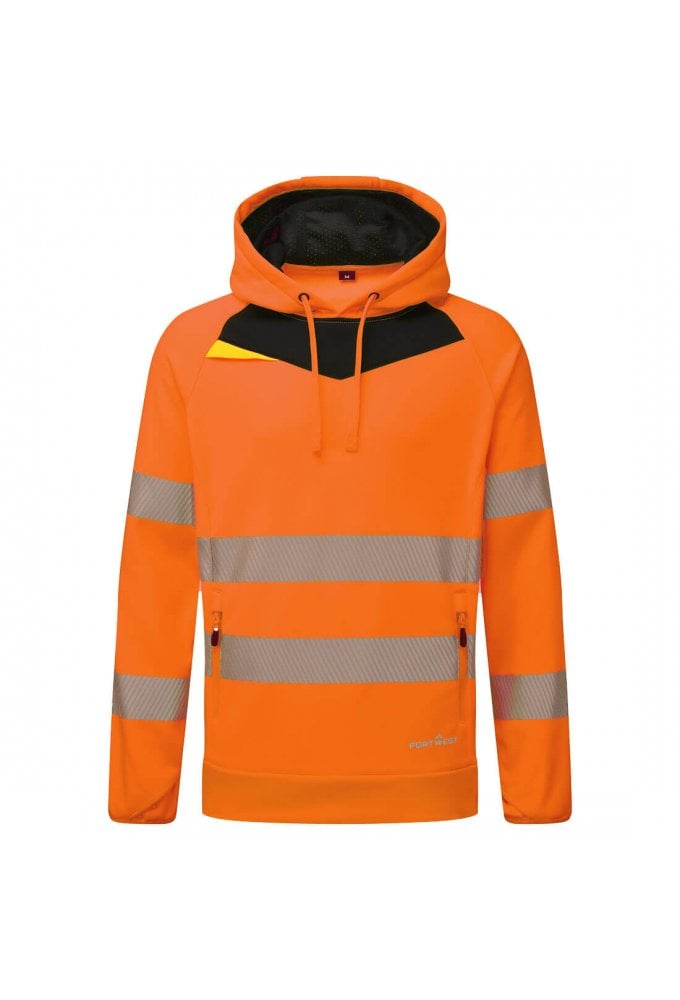 Portwest DX483 DX4 Hi-Vis Overhead Hoodie Size Small-4XL (2COLOURS)