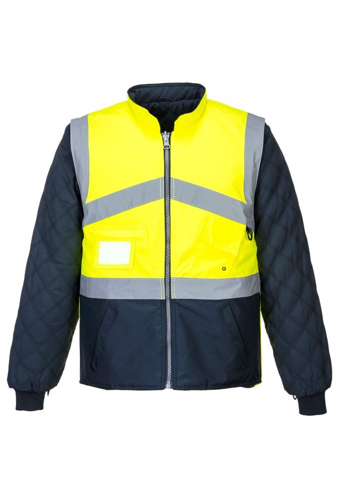 S769 Hi-Vis 2 -Tone Jacket - Reversable (XSmall To 2XL)