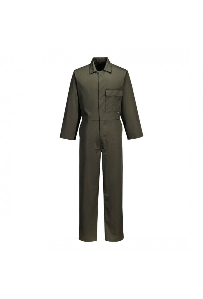 C802P Boilersuit GREEN Reg (S To 2XL)