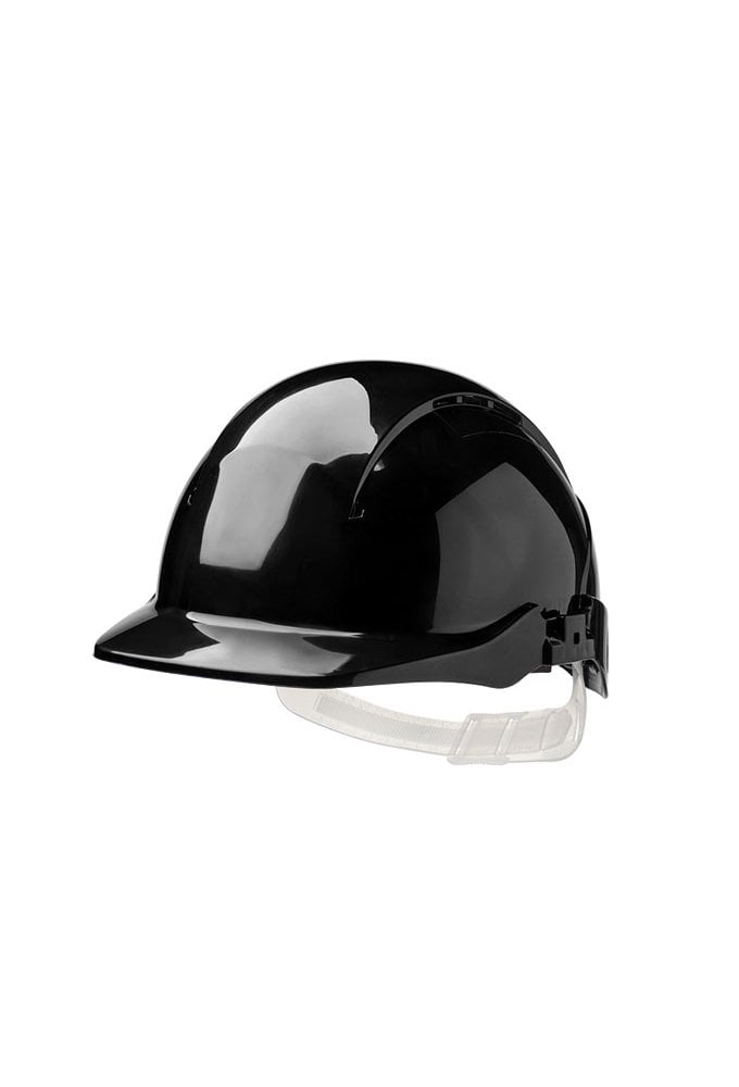 Centurion Concept Core Full Peak Slip Ratchet Vented Helmet BLACK