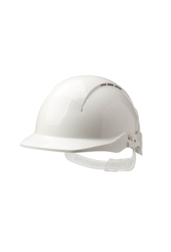 Centurion Concept Core Full Peak Slip Ratchet Vented Helmet WHITE