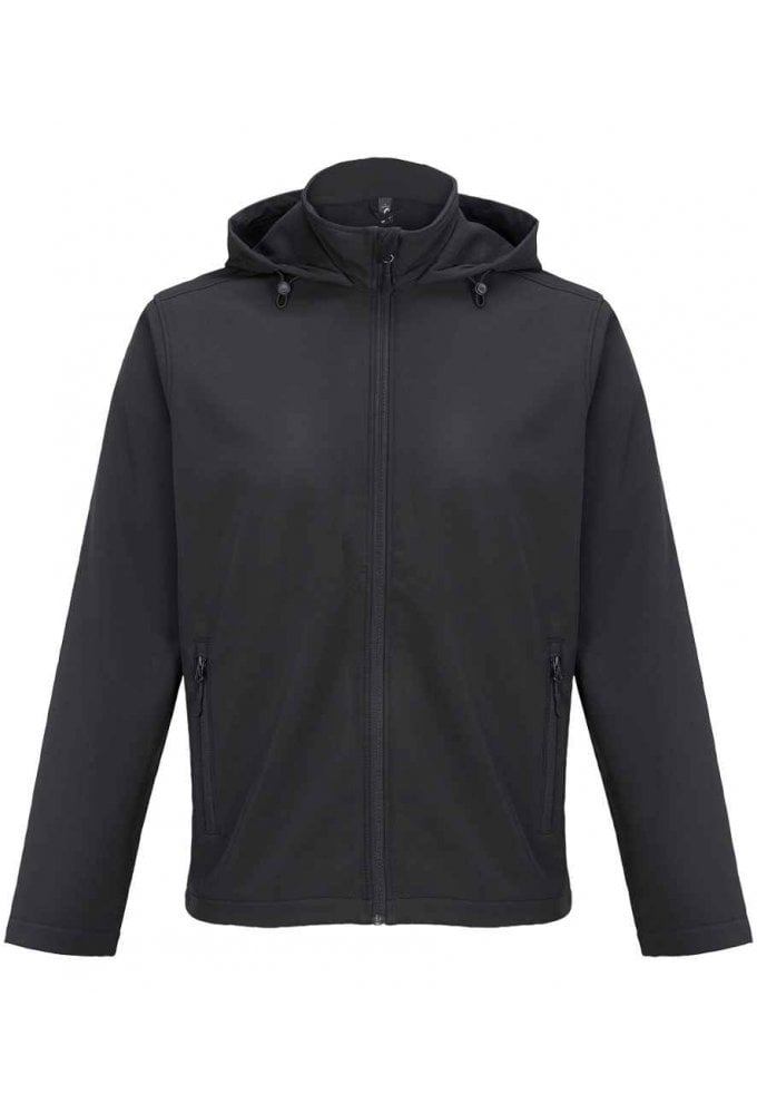 SOL'S 04447 Race Hooded Soft Shell Jacket Size S-4XL (4 COLOURS)