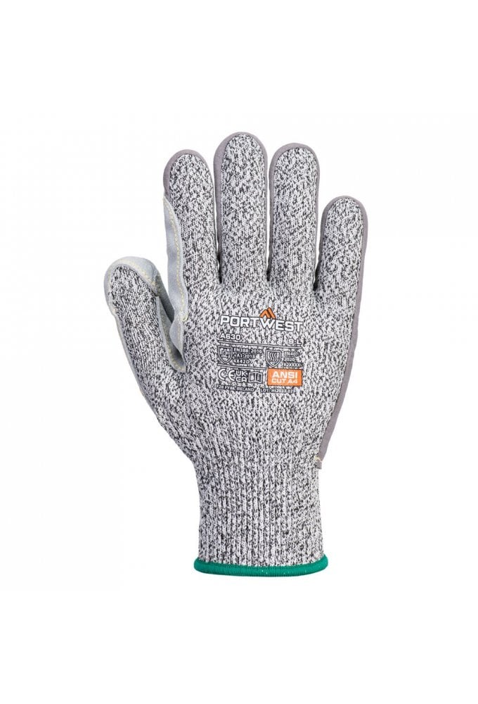 Portwest A630 Cut D13 Leather Palm Glove