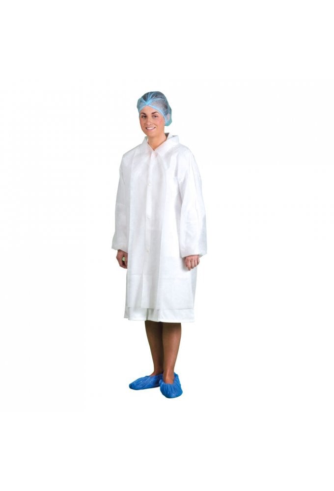 Portwest D118 Disposable Visitors Coat PP (PK200)